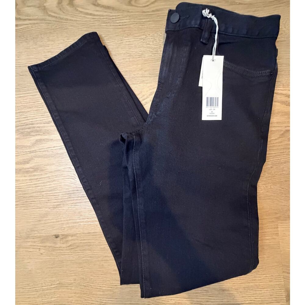 Black Outerknown Sea Jeans Ambassador Slim Fit 32 x 34  Fair Trade NWT